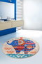 Mijölnir Alfombrilla de Baño Etnic Multicolor 100 cm